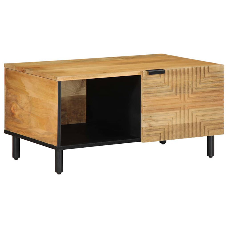 Coffee Table with Storage, Wood 