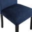 Ensemble de 5 tables de salle à manger, table en épingle et 4 chaises, plateau de table rectangulaire, pieds foncés, élégance rustique 5, sièges rembourrés en velours, finition pin