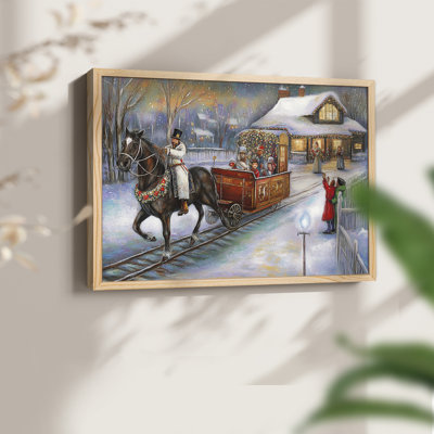 Chirstmas Art-DCLX - Reproduction encadrée - Restickable