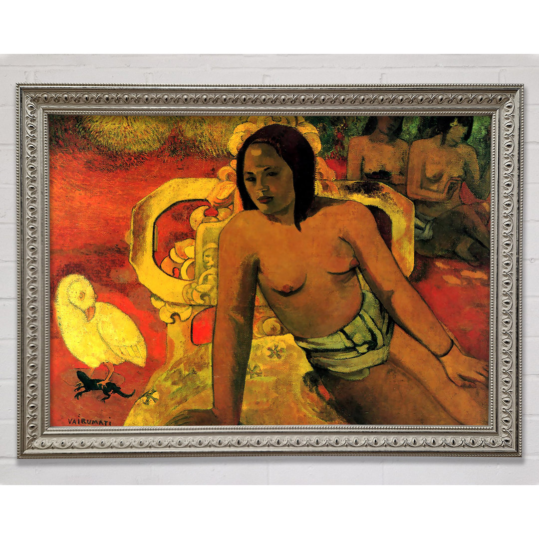 Vairumati von Paul Gauguin - Einzelne Bilderrahmen Kunstdrucke