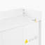 Armoire de rangement pour garde-manger autoportante avec tiroirs, tablettes réglables et prise de courant pour la salle à manger et le salon-274487186