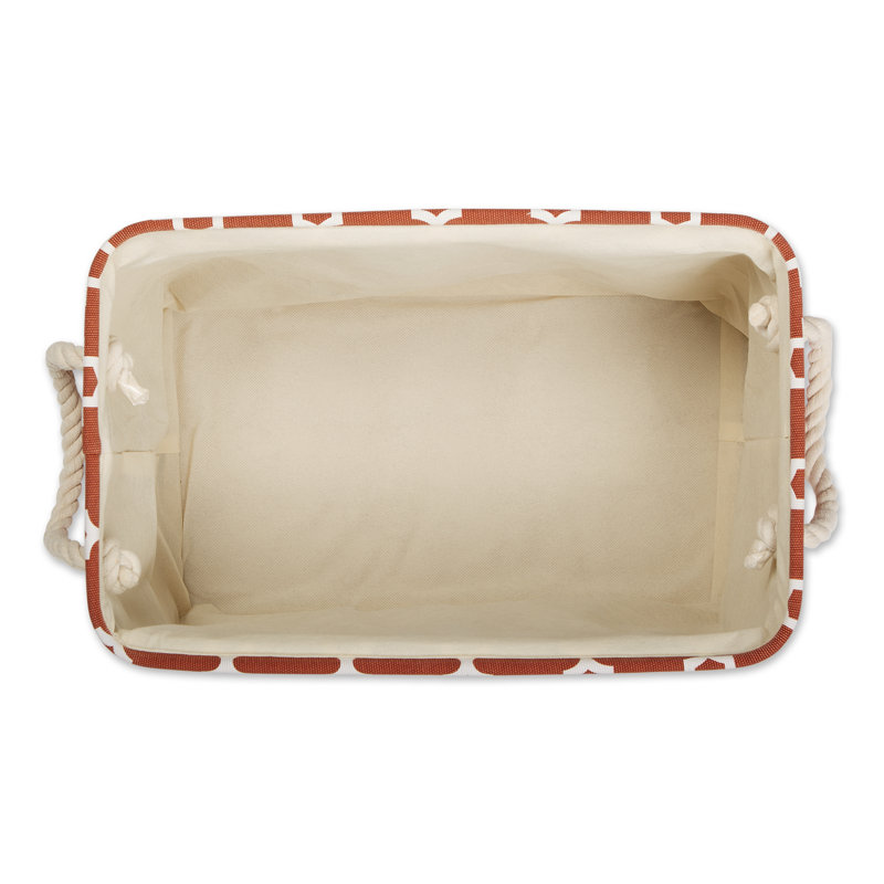 Panier en treillis, Cannelle, H 9 po x l 8 po x P 14 po