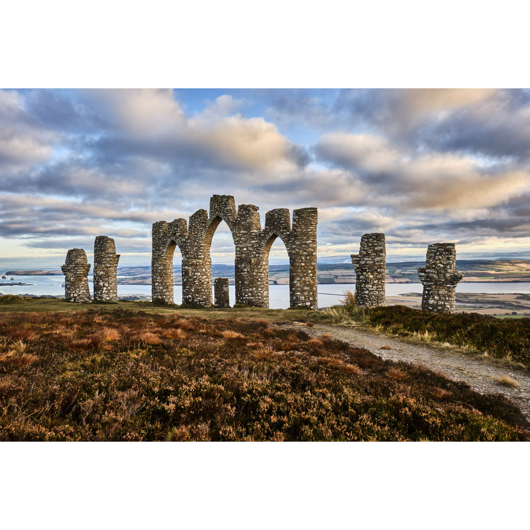 Fynish Folly, Alness, Easter Ross, Schottland von Lucentius - Druck