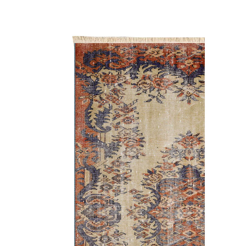 Tapis ressed Rustic Autumn Medallion