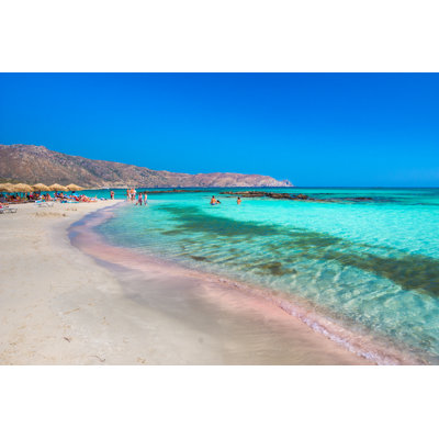 Tropical Sandy Beach - Wrapped Canvas Print