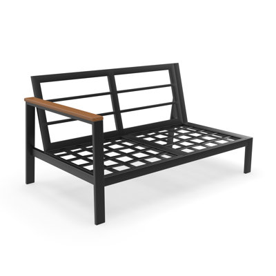 Left Arm Loveseat Frame Only