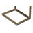 Pablon Solid Wood Tray Top End Table