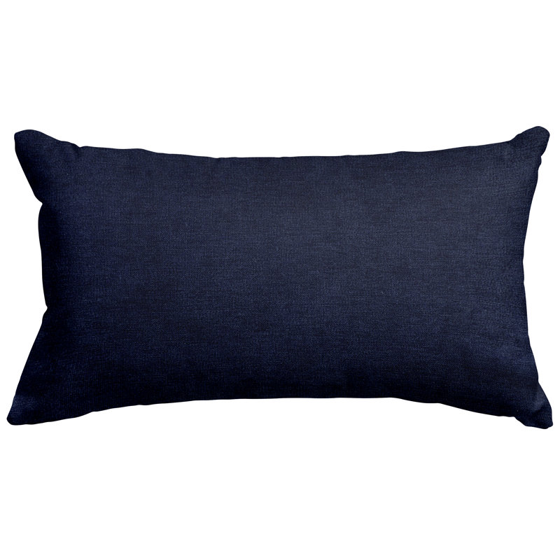 Housse et coussin rectangulaire, Bleu marine