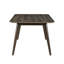 Ensemble de salle à manger en bois Tennyson avec table de salle à manger rectangulaire et chaises à dossier ouvert, noyer-1919041512