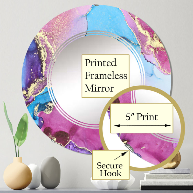 Miroir de salle de bain sans cadre, 24 po x 24 po