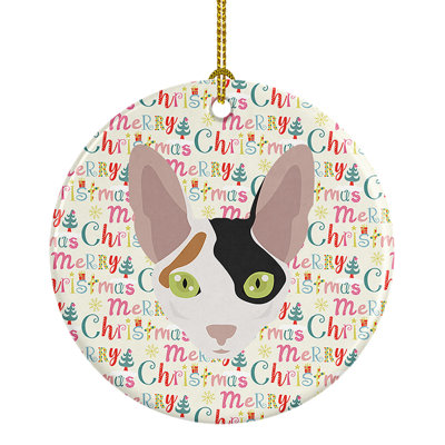 2.8'' Ceramic Animals Hanging Figurine Ornament