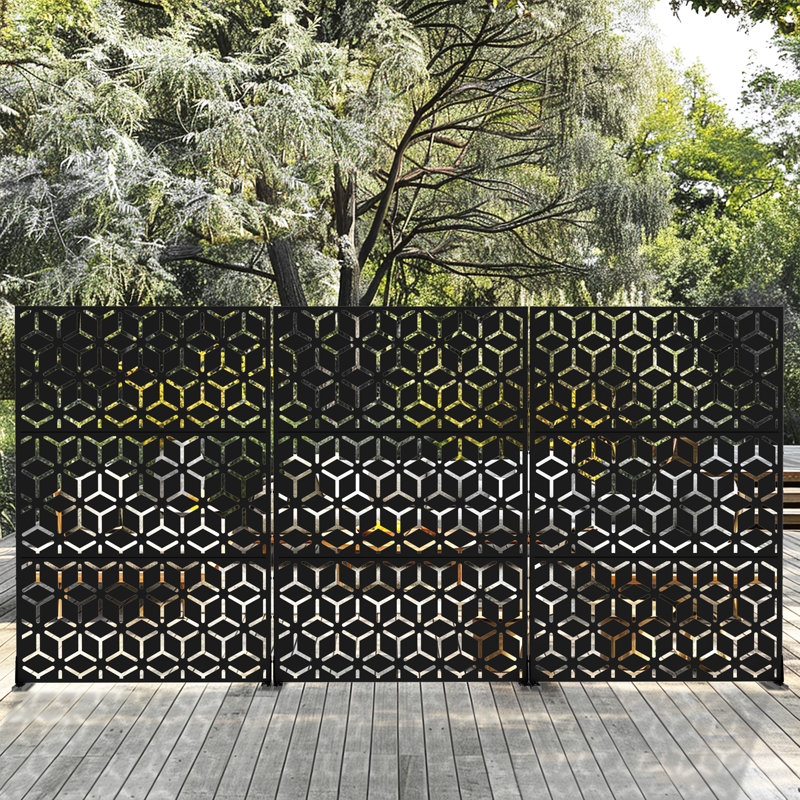 Outdoor Metal Privacy Screen