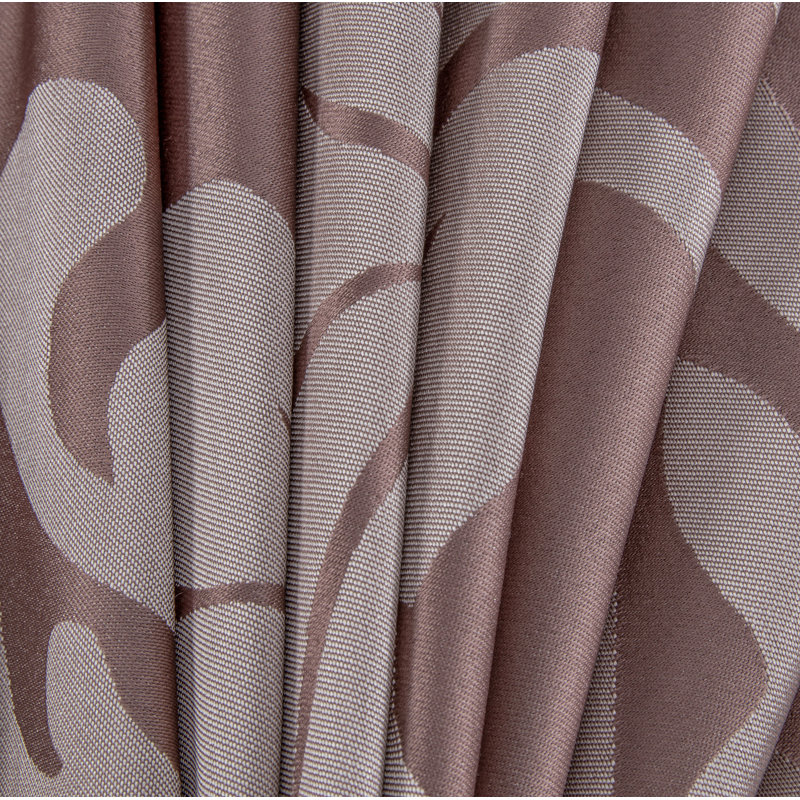 Queen Woodrose and Gray Jacquard Floral Comforter Set
