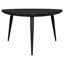 Table basse triangulaire en bois massif Xander (table incluse seulement)
