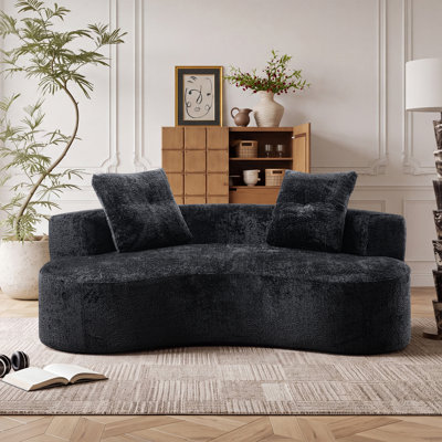 Canapé 80 po 3 places sans os avec 2 coussins