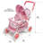 Folding Double Front-to-Back Doll Stroller