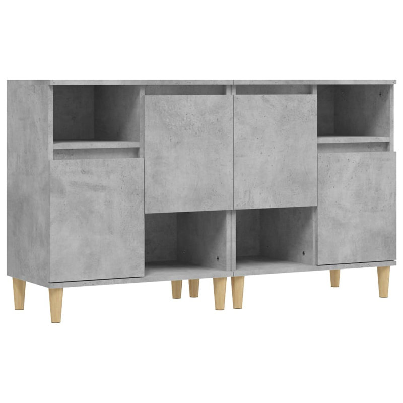 Derron 60cm Sideboard, Concrete Grey