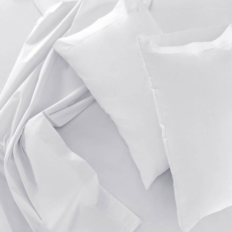 White Queen Organic Bamboo Cotton Deep Pocket Sheet Set