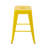 Backless Metal Bar Stools - Non-Stackable & Tool-Free Assembly Design-655884898