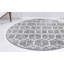 Tapis contemporain Clidy de couleur argent-165402012