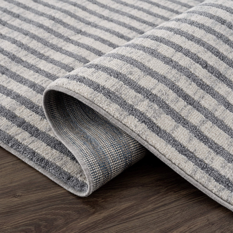 Tapis crème Jarrel Rugs MIST MIS170A, Rectangle 5 pi 3 po x 7 pi 6 po