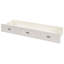 Grand lit escamotable grand avec grands tiroirs, blanc brossé-290675127