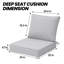 Coussin de siège / dossier extérieur 4,7 po Latitude Run®-1937762354