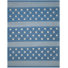 Blue/Ivory