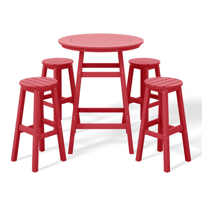 Laguna 5-Piece Round Bar Set