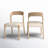 Hamish 18'' H Linen Blend Upholstered Oak Side Chair-68339462