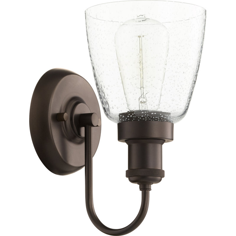 Caisyn Armed Sconce, Oiled Bronze