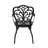 Roderick Metal Outdoor Dining Armchair