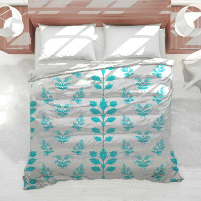 Édredon à motif floral