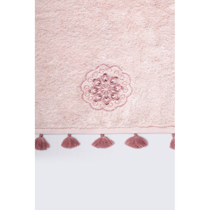 Ensemble de serviettes de bain 3 pièces Montanez, Poudre