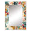 Elfrida Urban Jungle City - miroir mural tropical, botanique, miroir décoratif floral, impression d'art en métal-1475710694