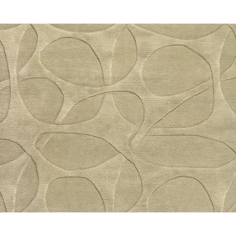 Molecular Wool Area Rug, Rectangle 6' x 9'