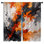 Rideaux de fenêtre abstraits et transparents - 2 panneaux