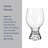 Mikasa Gaia Goblet Glasses, Set of 4