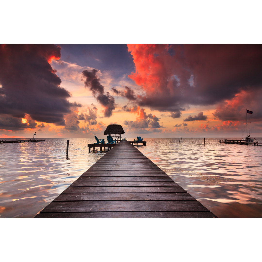 Rectangle Caye Caulker - Leinwandbild