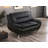Ochsner 61'' Faux Leather Armless Loveseat-471179883