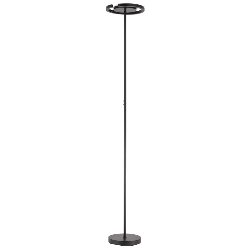 180cm Matte Black LED Traditional Floor Lamp