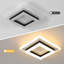 Aweys 1-Light 20cm Square LED Flush Mount Ceiling Light-2112046806-2113351455