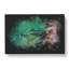 The Jurassic Coast in Dorset Paint Splash - Wrapped Canvas-61879329
