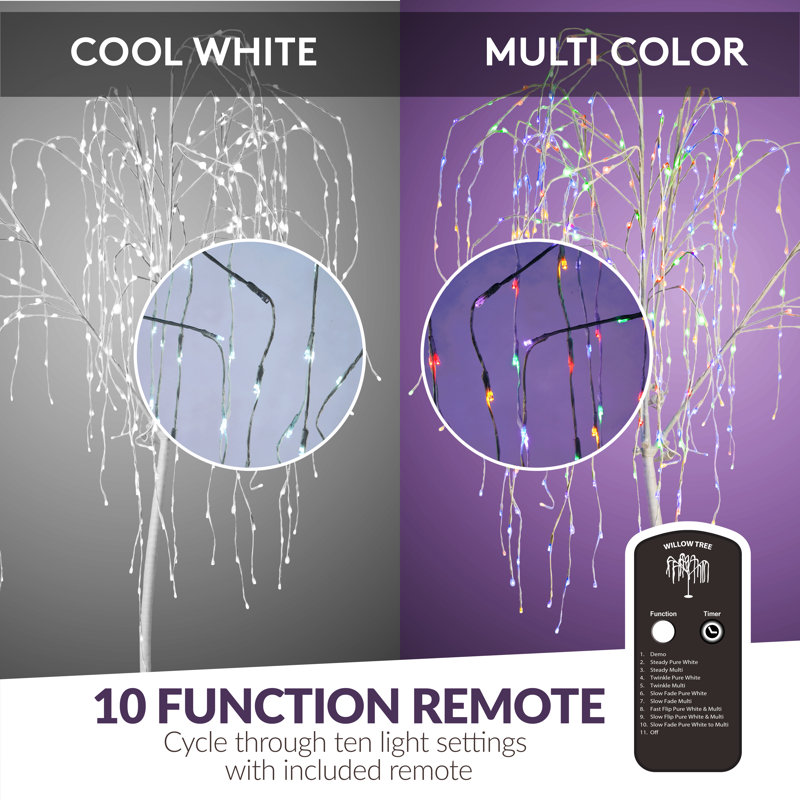 72'' Lighted Trees & Branches