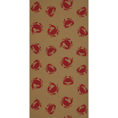 Rouleau de table en papier crabe Kraft