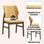 Ensemble de 2 chaises d'appoint Sarha en tissu et finition noyer-1719758900