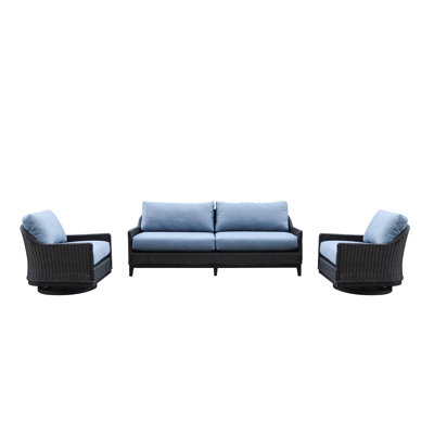 Harbour Outdoor Wicker Sofa With Cushions