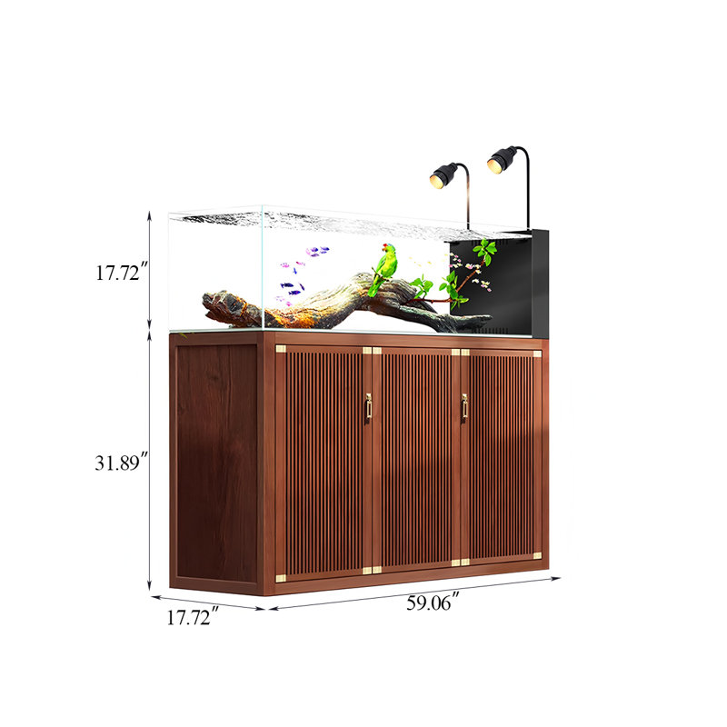 Eco-aquarium ultra-transparent