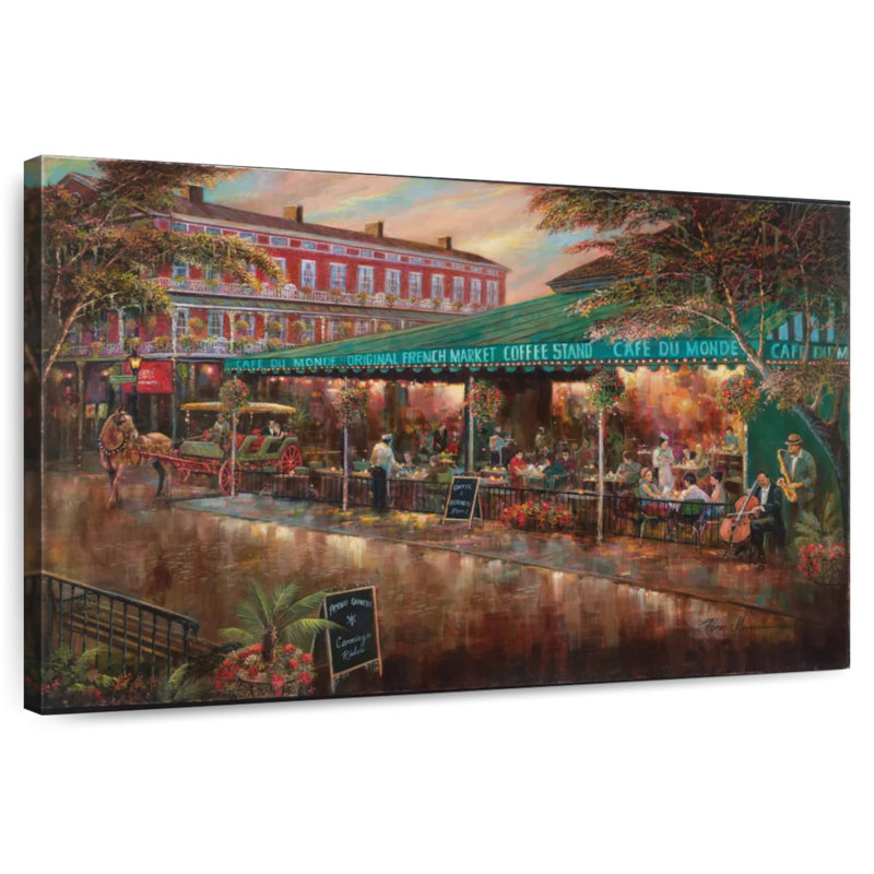 Sireci Cafe Du Monde Al Fresco, 32" H x 48" W