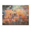 «A Burst of Color - Tulipes», art mural sur bois de pin naturel-101408568